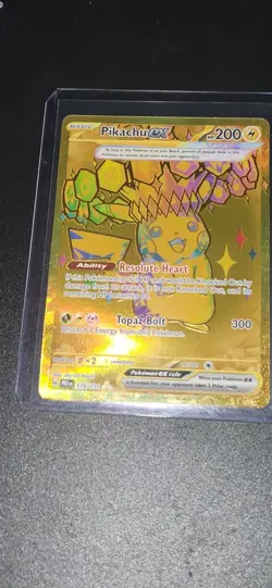 Pokemon TCG Pikachu ex 179/131 Sv Prismatic Evolutions Set Holo Hyper Rare Card - Image 4