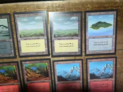 COLLECTORS' EDITION Lot 20 Cards Magic The Gathering MTG Vintage NM Crisp Land - Image 4