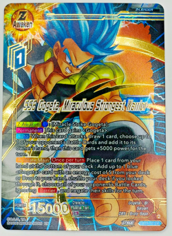 SSB Gogeta Miraculous Strongest Warrior EX23-10 Foil Dragon Ball Super Card | NM - Image 1