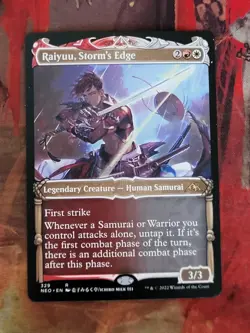 MTG Card : Raiyuu, Storm's Edge (Kamigawa: Neon Dynasty ) SHOWCASE - Image 1
