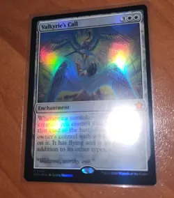 Magic MTG Valkyrie's Call FDN 0027 Foil Mythic - NM condition - Image 2
