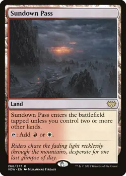 MTG | Sundown Pass | Innistrad: Crimson Vow - Image 1