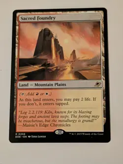 Sacred Foundry Edge of Eternities Regular - Image 1