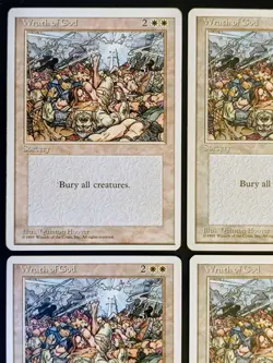 MTG | 4 x Wrath Of God | Fourth Edition | Magic The Gathering | Playset - Image 2
