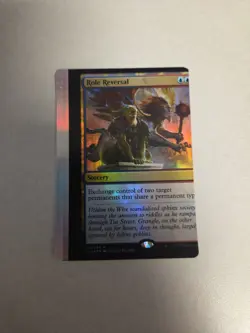MTG Misprint Role Reversal NFC Foil Magic The Gathering Commander - Image 1
