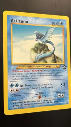 Articuno 48/53 NM Pokemon TCG WOTC Black Star Promo - Image 2