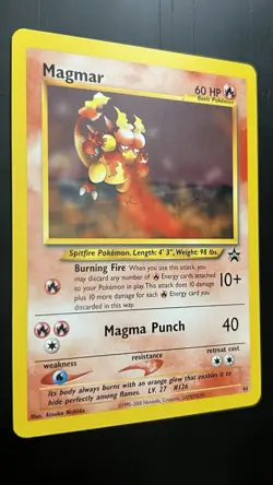 Magmar 44/53 NM/Almost Mint Wotc Black Star Promo Pokemon TCG Regular - Image 2