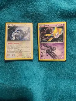 Pokemon TCG XY Lugia Jirachi Card Lot 2 Cards English Regular Nintendo 2015 - Image 1