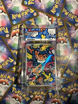 Pokemon TCG: Tatsugiri 112/101 Mask Of Change Art rare Japanese Ace 10 - Image 1