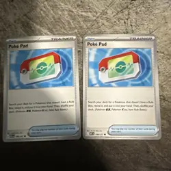 Pokemon TCG - Poke Pad 198/217 - Ascended Heroes Card Mint 2x - Image 1