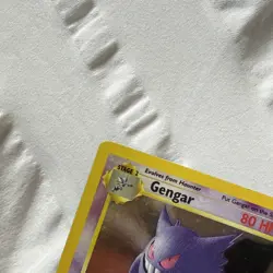 Pokemon TCG - Gengar 5/62 Fossil Holo Rare WOTC Unlimited 1999 (LP) - Image 4