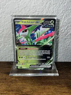 Iron Leaves ex 025/162 SV05: Temporal Forces Holo Pokemon TCG - Image 1