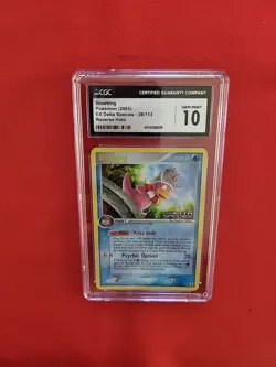 GEM MINT Pokemon: Slowking #28/113 Rev Holo EX Delta Species 2005 STAMPED - CGC - Image 4