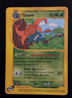 Pokemon GLOOM, 70 HP, Stage 1, 49/147, 2002, NON Holo, very good condition - Image 2
