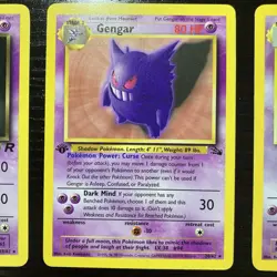 Pokemon Holo Lot - Mewtwo, Alakazam, *Gengar, Haunter, Slowking, Hypno - Image 4