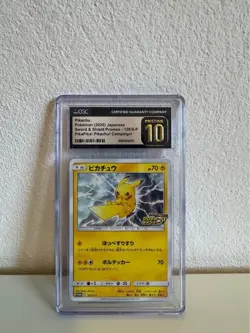 Pokemon PikaPika! Pikachu! Campaign! Pikachu #126/S-P Promo CGC Pristine 10 - AU - Image 1