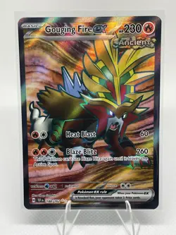 Pokemon SV05: Temporal Forces Gouging Fire ex #188/162 - Image 1
