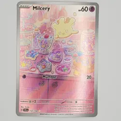 Milcery 152/142 SV Stellar Crown Illustration Rare Holo - NM - Pokemon TCG - Image 1