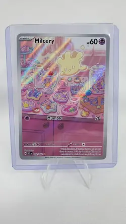 Milcery 152/142 SV Stellar Crown Illustration Rare Holo - NM - Pokemon TCG - Image 3