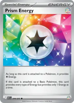 Pokemon TCG Prism Energy 216/217 Regular Uncommon ME: Ascended Heroes - Image 1
