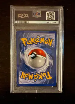 Pokemon 2000 Base Set 2 Blastoise Holo 2/130 PSA 7 NM - Image 2