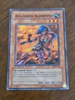 Amazoness Blowpiper - 1st Edition - MP - Yugioh MFC-062 - Image 1