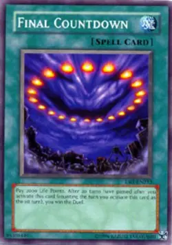 Final Countdown - DR1-EN253 - Common - Unlimited Edition - Damaged - Image 1