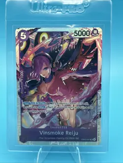 One Piece Vinsmoke Reiju Super Rare Foil Character EB03-031 - Image 1