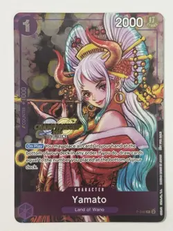 Yamato P-046 One Piece Championship 2024 Event Pack Lightly Played LP - Image 1