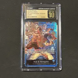 One Piece Ace & Newgate ST22-001 Starter Deck 22 CGC PRISTINE 10 ! - Image 1