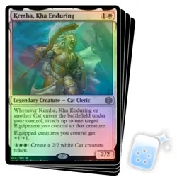 FOIL KEMBA, KHA ENDURING X4 Phyrexia: All Will Be One ONE Magic MTG MINT CARD - Image 1
