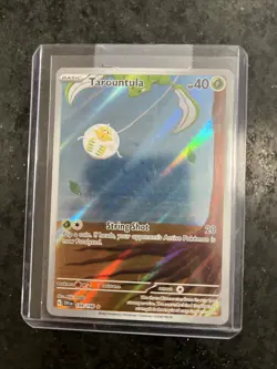 Pokemon TCG Tarountula Illustration Rare Card Scarlet & Violet Base Set 199/198 - Image 1