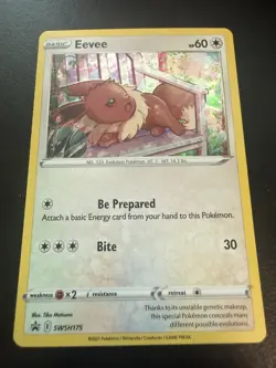 Eevee SWSH175 SWSH: Sword & Shield Promo Cards Holo - Image 1