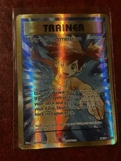 Pokemon TCG Misty's Determination Full Art XY Evolutions Ultra Rare Card - Image 1