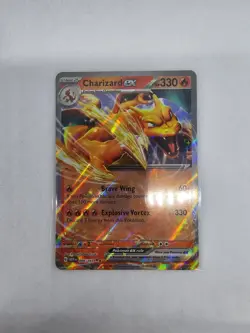 Charizard EX - 006/165 - 151 - Scarlet & Violet - English - Pokemon Card - NM - Image 1