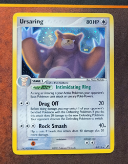 URSARING 18/115 EX Unseen Forces REVERSE HOLO RH Pokemon TCG card nm - Image 1