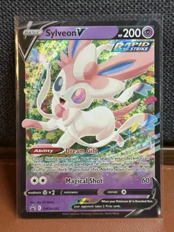 Sylveon V SWSH202 SWSH: Sword & Shield Promo Cards Holo - Image 1