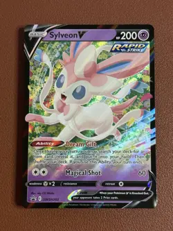 Sylveon V SWSH202 SWSH: Sword & Shield Promo Cards Holo - Image 2