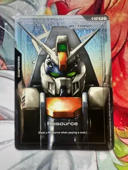 Duel Gundam Resource R-007 C+ Alt Art Gundam Card Game Foil - Image 1