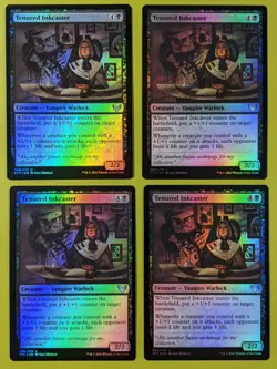 FOIL Tenured Inkcaster x4 Strixhaven: School of Mages 4x MTG - Image 1