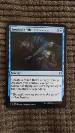 Magic: the Gathering / MtG Irenicus's Vile Duplication x1 Baldur's Gate - Image 1