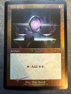 MtG SOL RING - Love Your LGS / Promo 2022 - 1/1 SR - Retro Foil - Subjazz - Image 1