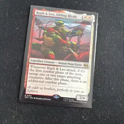 Mtg Raph & Leo, Sibling Rivals - TMNT + Bonus Foils - Image 2