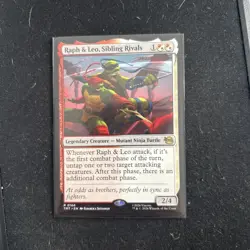 Mtg Raph & Leo, Sibling Rivals - TMNT + Bonus Foils - Image 3