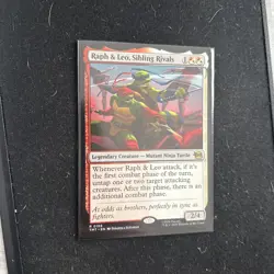 Mtg Raph & Leo, Sibling Rivals - TMNT + Bonus Foils - Image 4