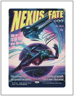 1x Nexus of Fate, Special Guest 0122, Magic the Gathering MTG NM - Image 1