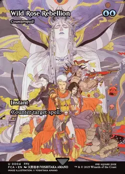 Wild Rose Rebellion X1 SHOWCASE-NM/M- Final Fantasy: Through the Ages - Image 1