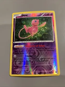 Pokemon - Mew - 29/124 - Holo Rare - Reverse Holo - XY - Fates Collide - Image 1