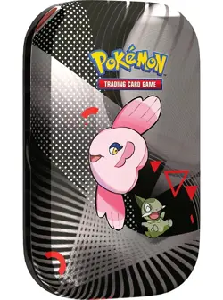 🔥Pokemon TCG Unova Black Bolt White Flare Mini Tin Alomomola/ Axew🔥 Sealed📦 - Image 3