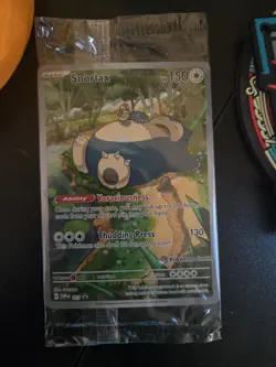 Snorlax Illustration Promo Sealed Pokemon 151 Pokemon Center Stamped 051 - Image 1